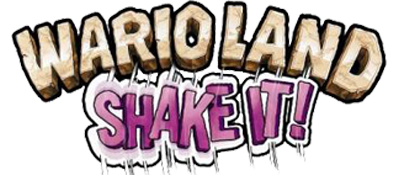 Wario Land Shake It logo for Wii